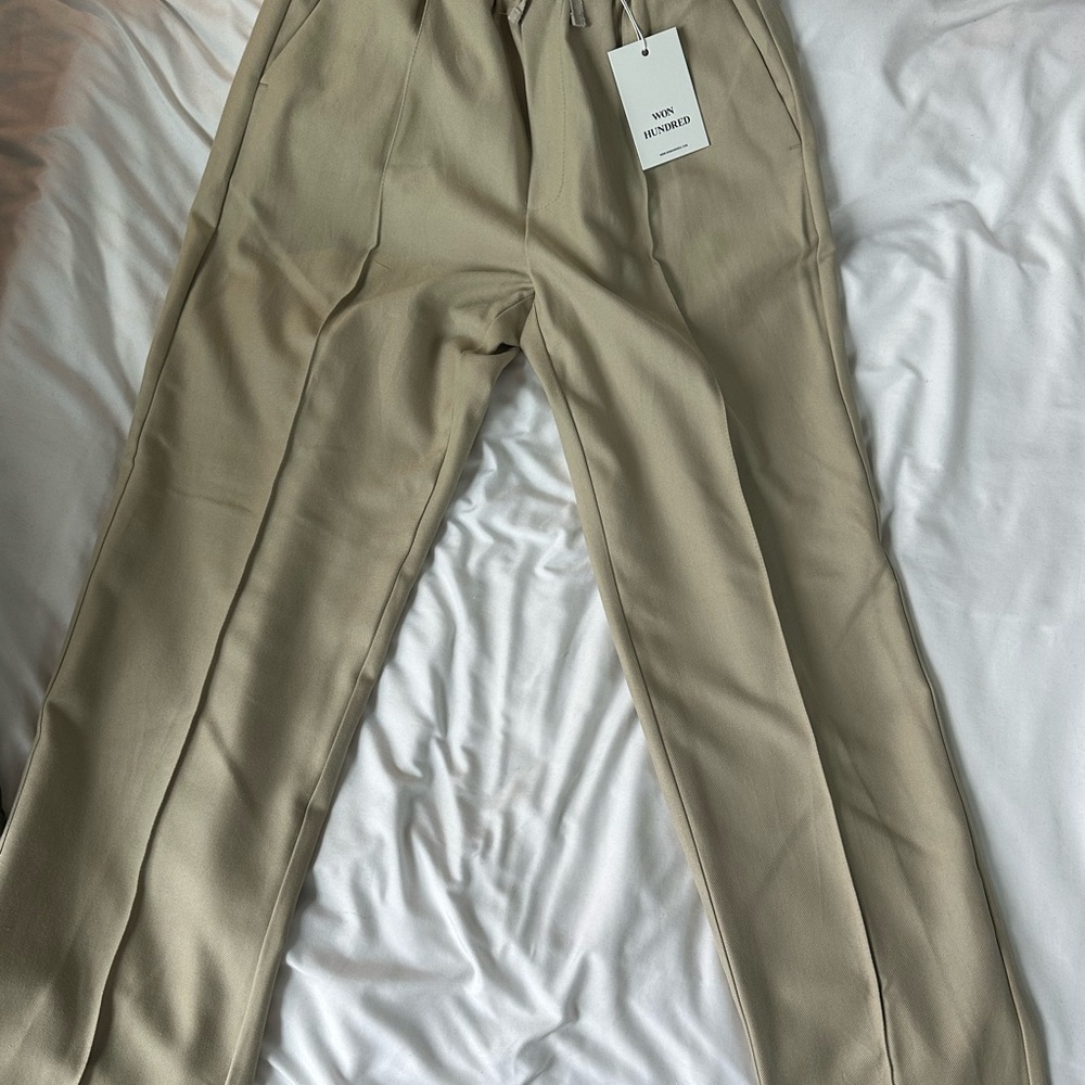 Won Hundred Men's Beige Pants